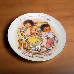 Vintage Avon Mother’s Day Plate 1984 Collectable Plate Mom